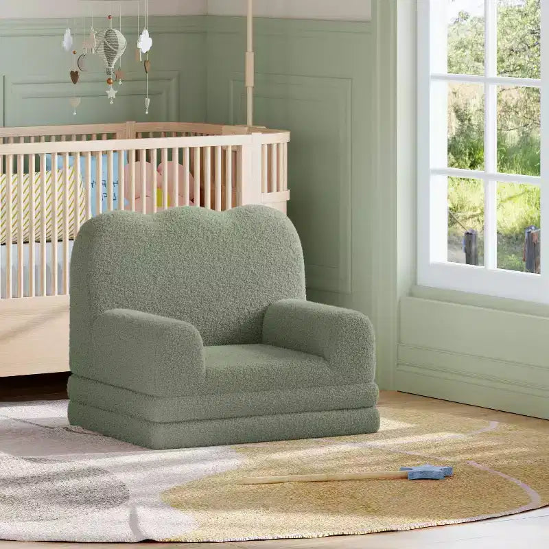 2-in-1 Kids Sofa Comfortable sofa Longue Chair Soft Foam sofa Gift for Children and Girls