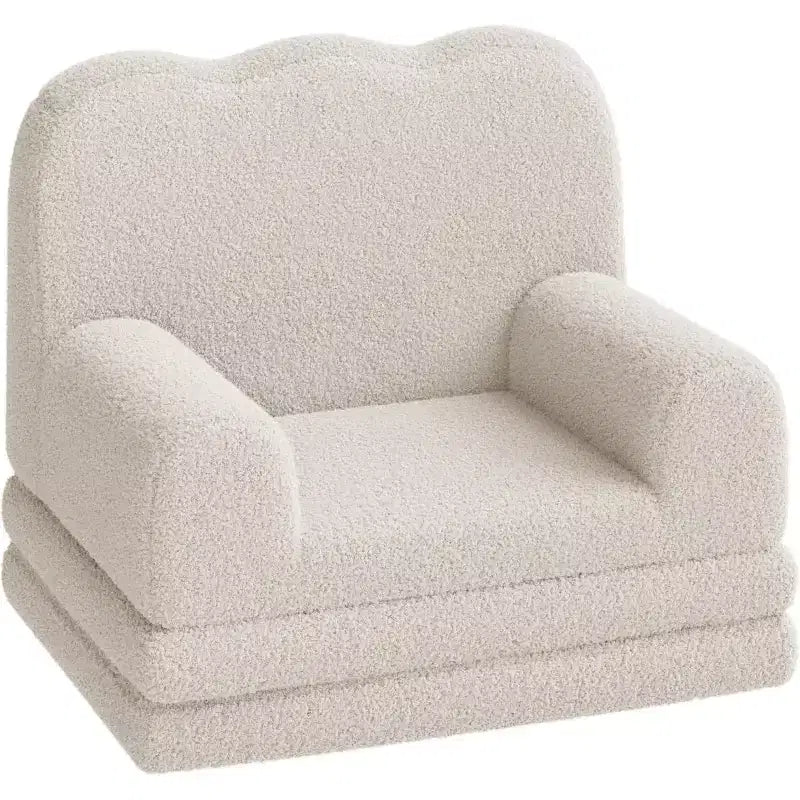 2-in-1 Kids Sofa Comfortable sofa Longue Chair Soft Foam sofa Gift for Children and Girls