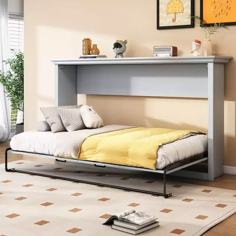 Twin Size Murphy Bed, Can Be Folded into a Cabinet