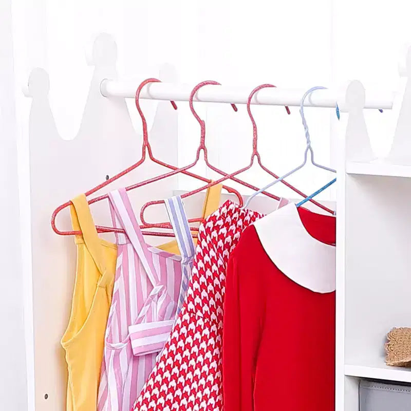 Rangement pour Déguisements Enfants, Penderie Lumineuse pour Costumes avec Armoire et Bacs pour Chambre d'Enfant ou Salle de Jeux