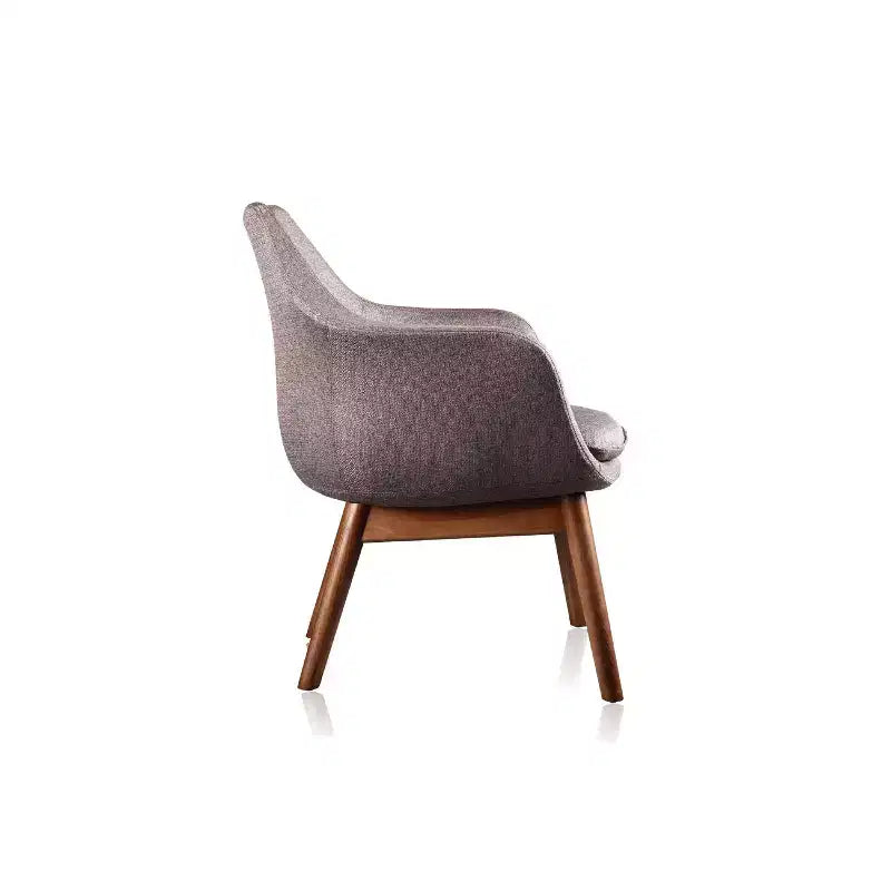 Cronkite Twill Accent Chair Gray