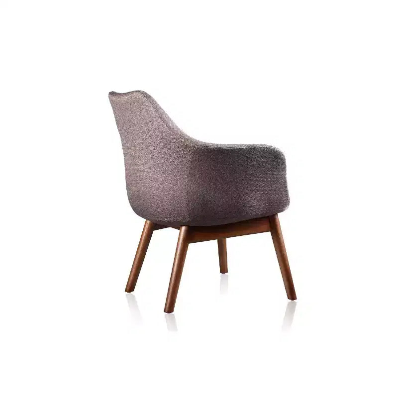 Cronkite Twill Accent Chair Gray