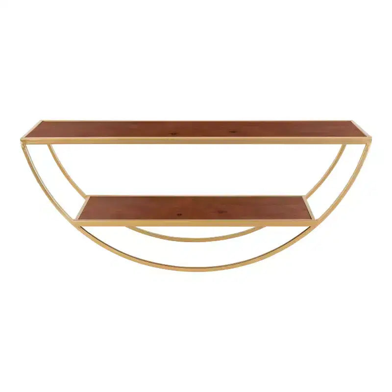 26 x 11 Half Circle Wall Shelf