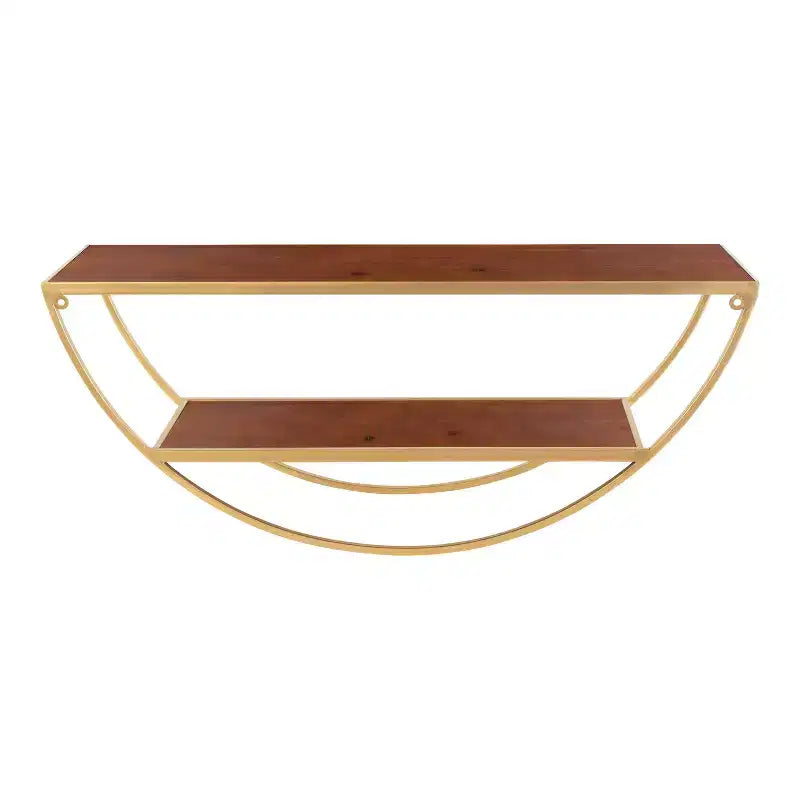 26 x 11 Half Circle Wall Shelf