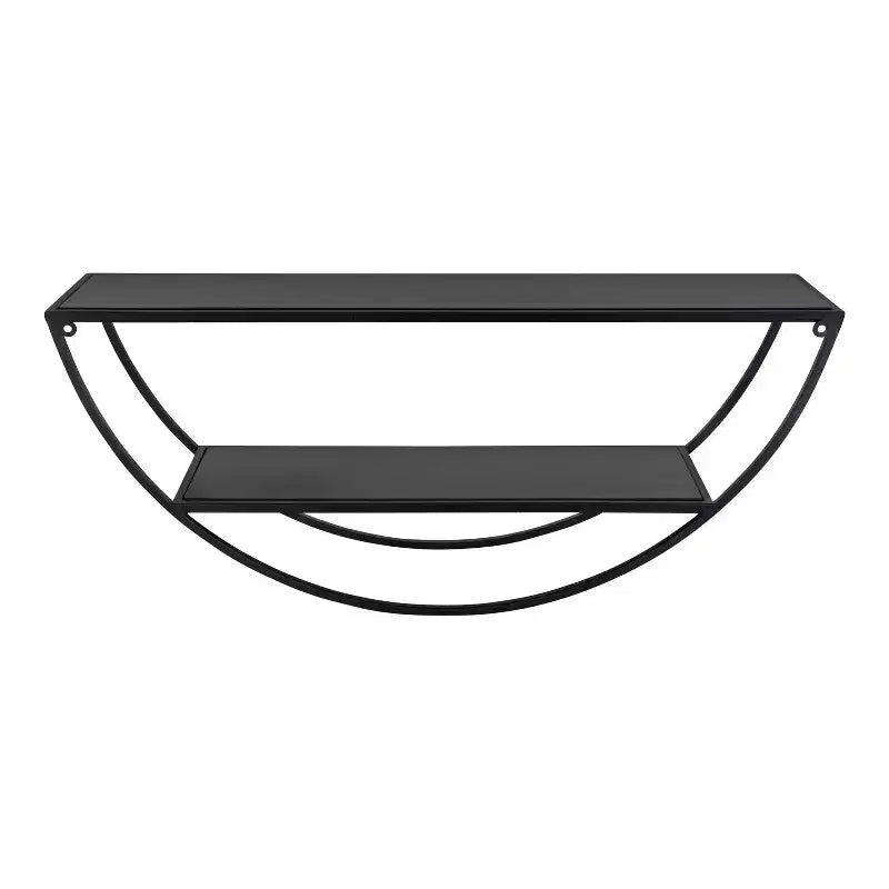 26 x 11 Half Circle Wall Shelf