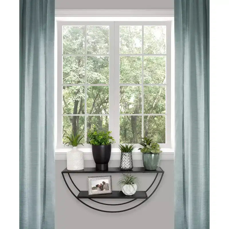 26 x 11 Half Circle Wall Shelf