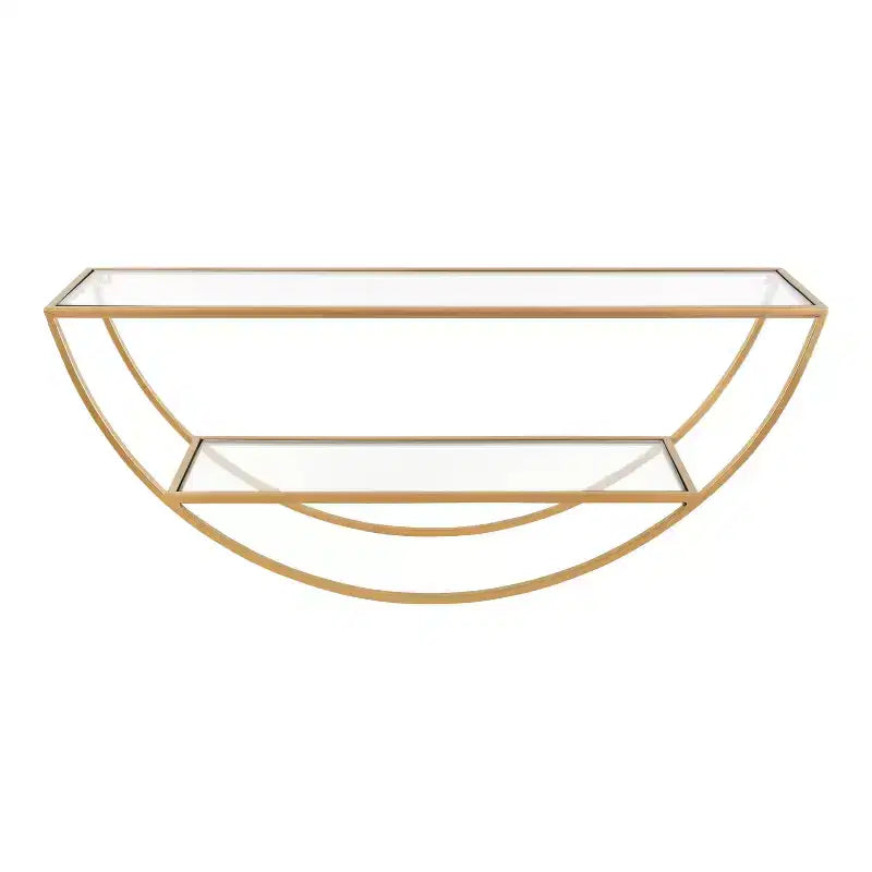 26 x 11 Half Circle Wall Shelf