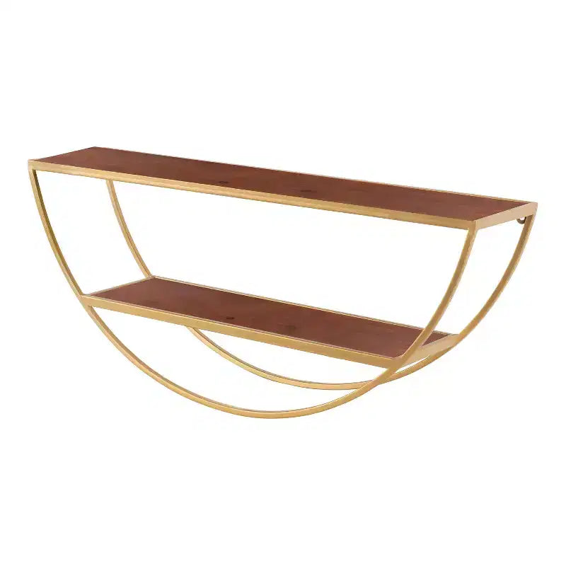 26 x 11 Half Circle Wall Shelf