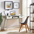 Bureau informatique Table d'écriture avec tiroirs Poste de travail portable PC Maison Chêne/Noyer