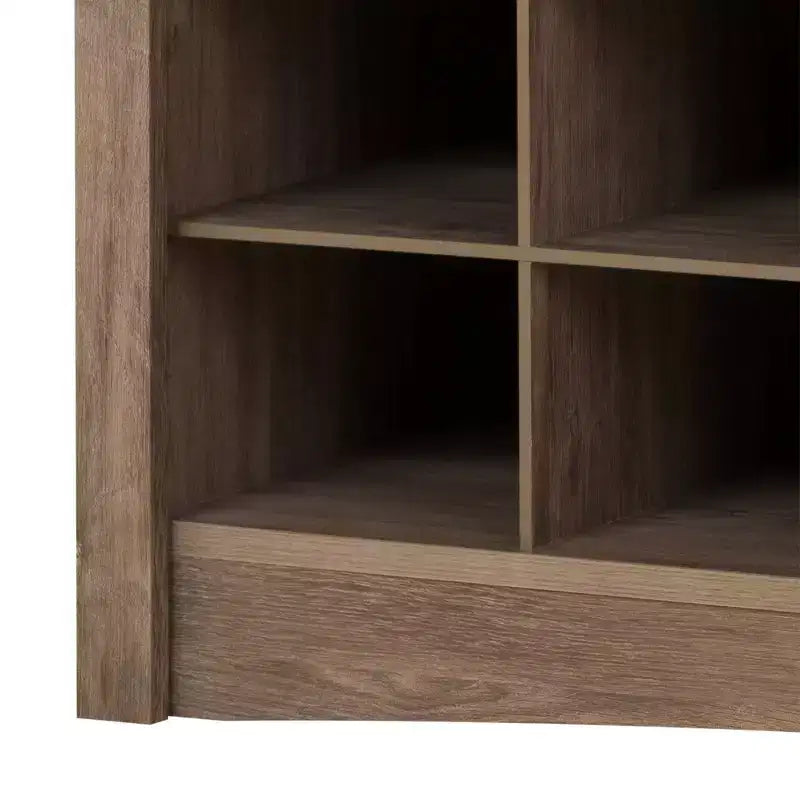 18 Pair Shoe Storage Cubbie Bench