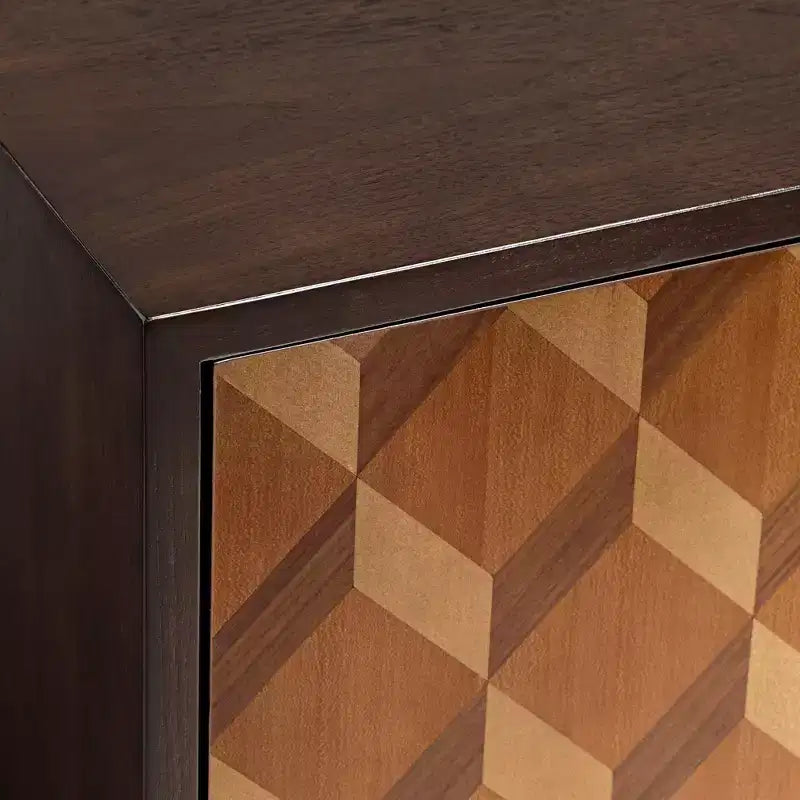55 Downing Street Warner 2-Door Wood Modern Accent Chest