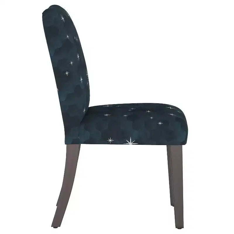 Chaise de salle à manger aux motifs ludiques