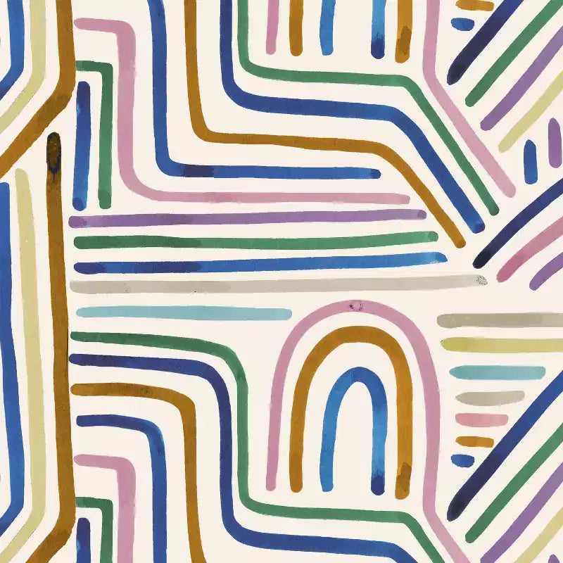 Chaise de salle à manger aux motifs ludiques