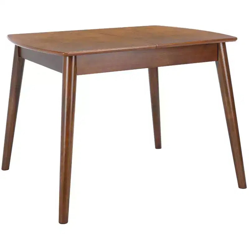 Table à manger à rallonge manuelle - Noyer