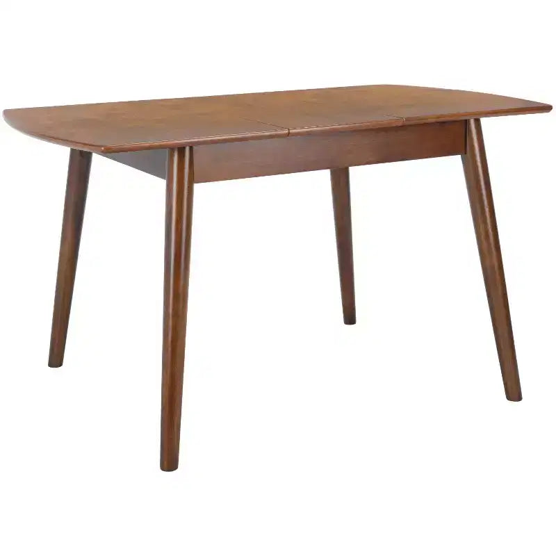 Table à manger à rallonge manuelle - Noyer